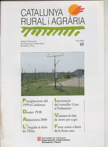 Catalunya rural i agraria numero 65 (2000)