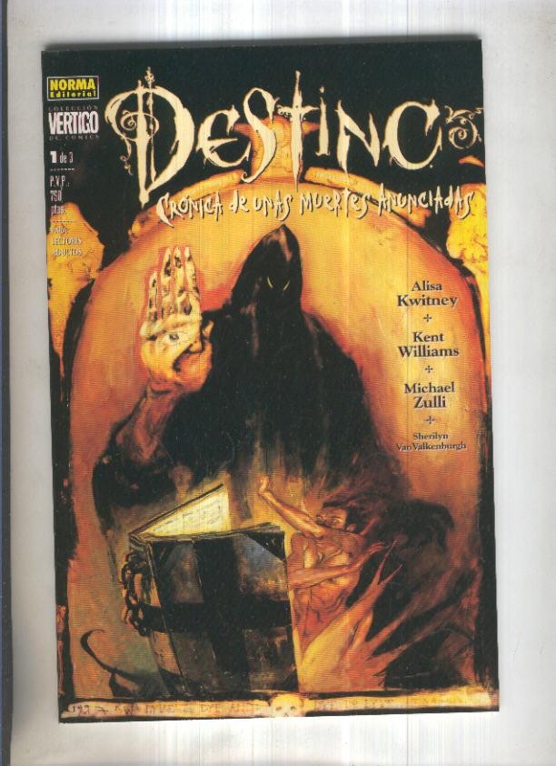 Coleccion Vertigo Numero 58: DESTINO: Cronica de unas muertes anunciadas, Numero 1 de 3