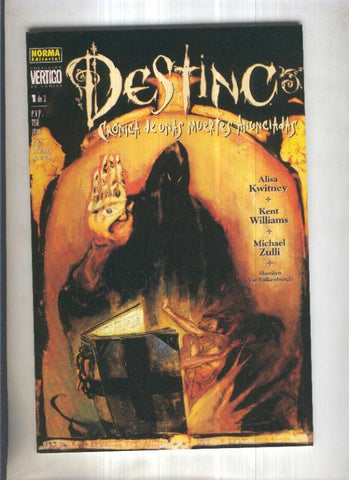 Coleccion Vertigo Numero 58: DESTINO: Cronica de unas muertes anunciadas, Numero 1 de 3