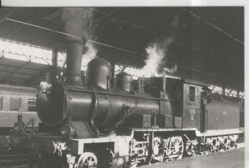 Postal 014193: Tren Locomotora de vapor 130/2098