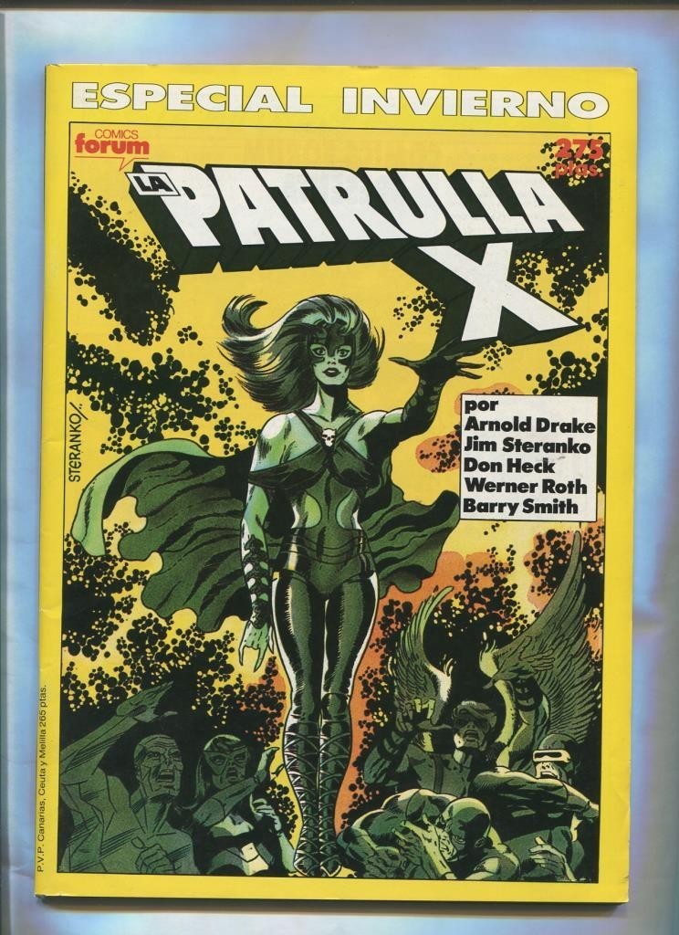 La Patrulla X especial invierno 1990: Salve reina de los mutantes
