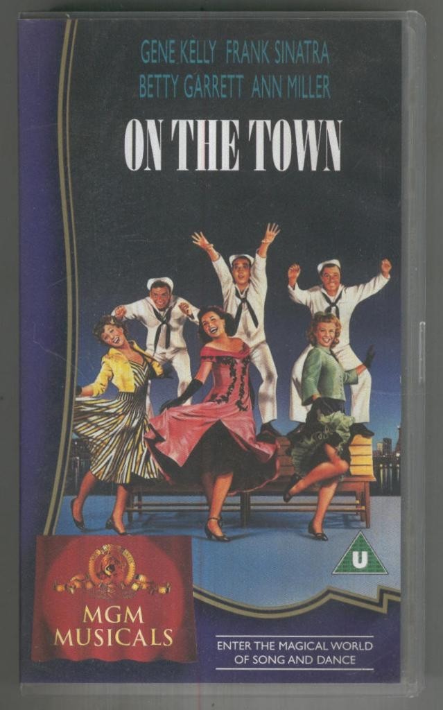 VHS Cine: ON THE TOWN - Frank Sinatra