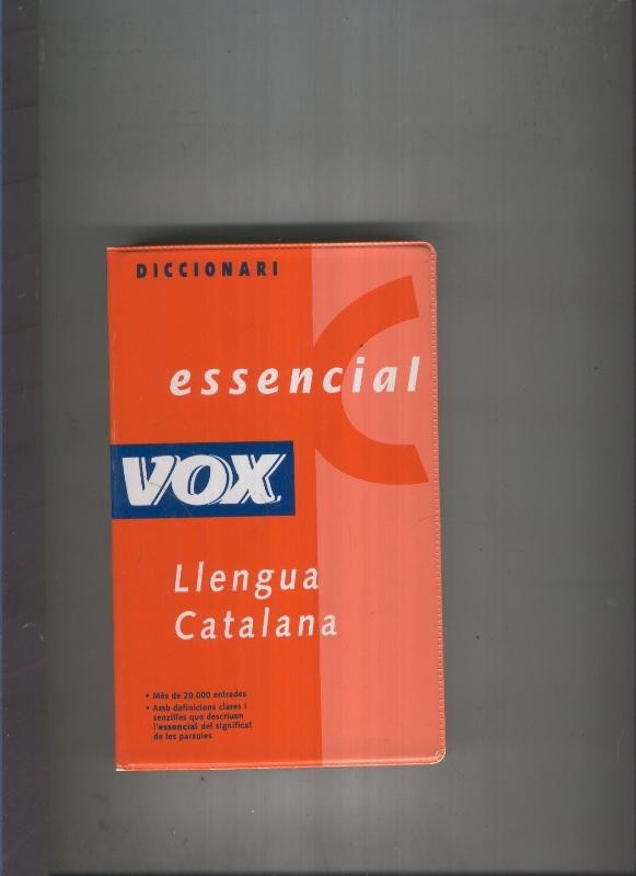 Diccionari essencial VOX Llengua Catalana