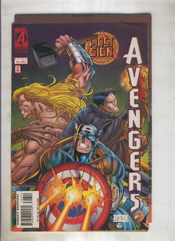 Avengers numero 396 (cubierta suelta y con una raja)