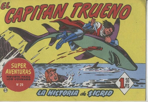 El Capitan Trueno facsimil numero 069: La historia de Sigrid