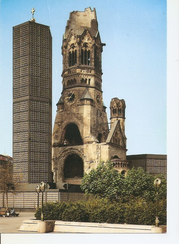 Postal 042242 : Kaiser-Wilhelm.Gedachtnis-Kirche Berlin (Ostseite)