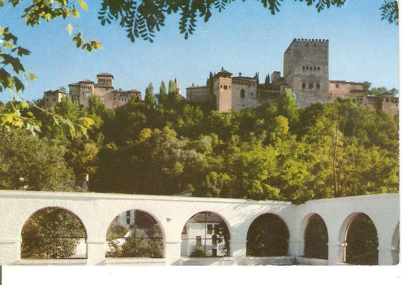 Postal 039522 : Granada. Vista parcial de la Alhambra