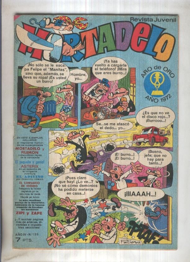 Revista Mortadelo numero 125