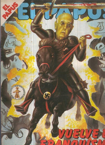 El Papus revista de humor numero 392 (1981): Vuelve el franquismo