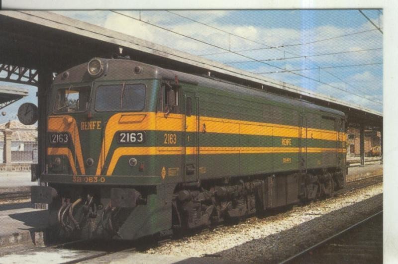 Postal 011517: Locomotora diesel electrica 321063