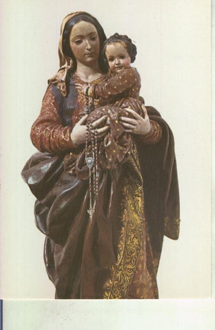 Postal 015195: Virgen del Rosario, cartuja de Granada
