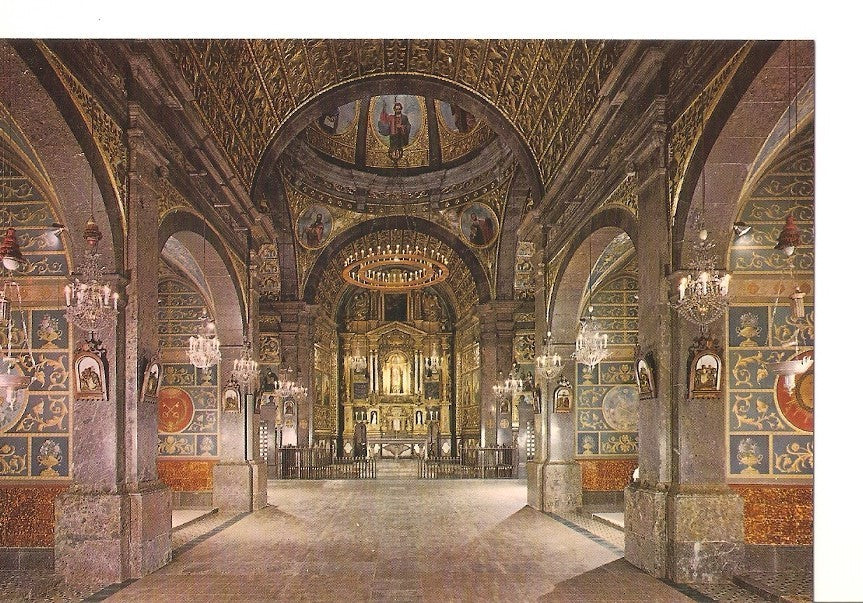 Postal 042517 : Mallorca (Baleares). España. Santuario de Lluc. Basilica
