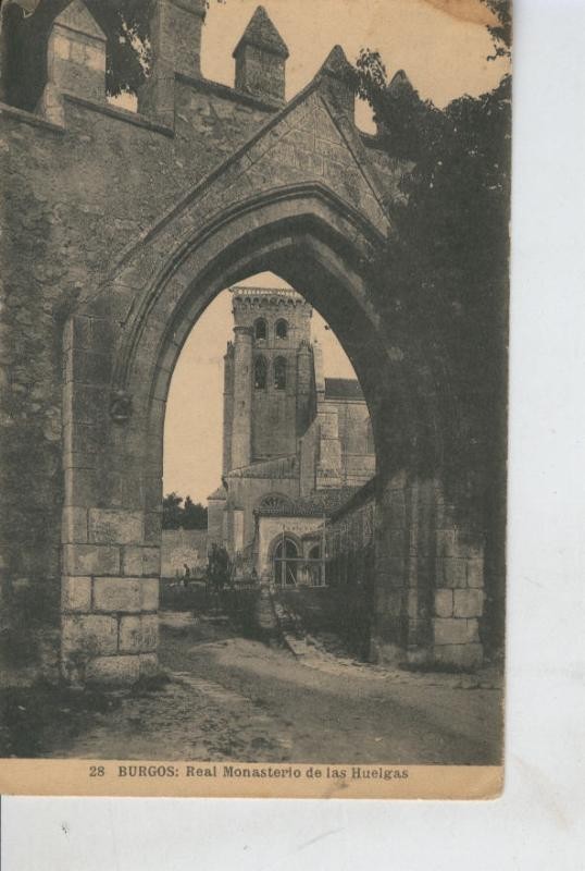 Postal B/N 0396 : Burgos, Real Monasterio de las Huelgas