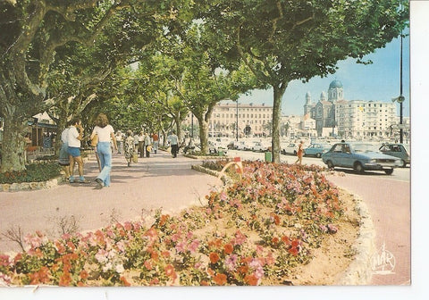Postal 032967 : La Cote dAzur - Saint Raphael. La nouvelle Promenade et le Port