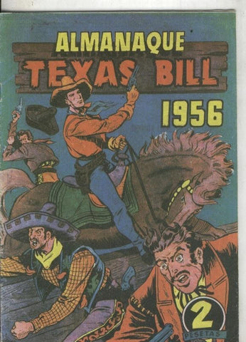 Almanaque facsimil: Texas Bill para 1956