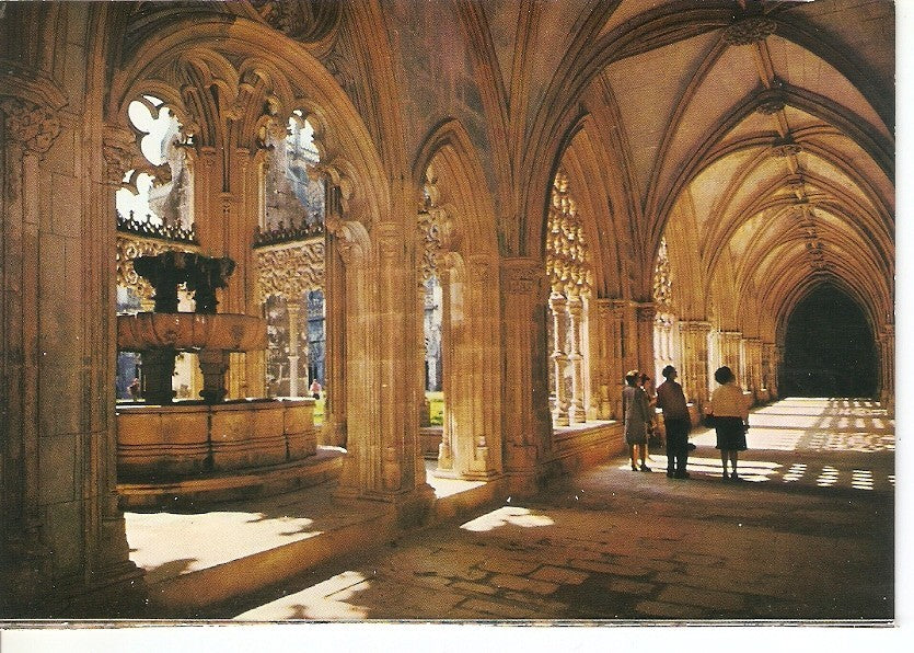 Postal 032532 : Batalha (Portugal). Mosteiro - Lavatory and Royal Cloister