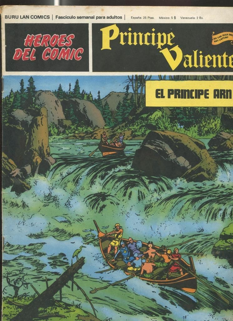 Principe Valiente de Burulan numero 34: El principe Arn