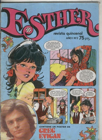 Esther numero 002 (conserva el poster central)