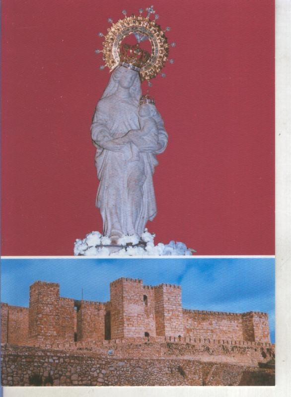 Postal 015154: Virgen de la Victoria y Castillo de Trujillo, caceres