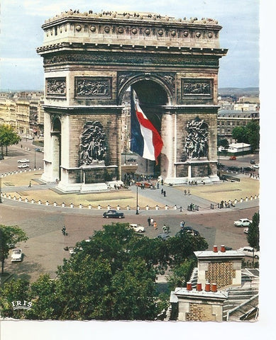 Postal 043644 : Paris. LArc de Triomphe