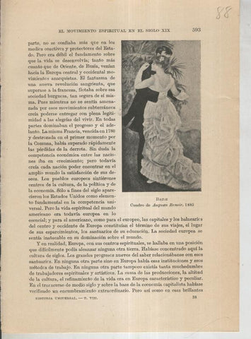 Liberalismo y Nacionalismo 1848-1890: Lamina numerada 88