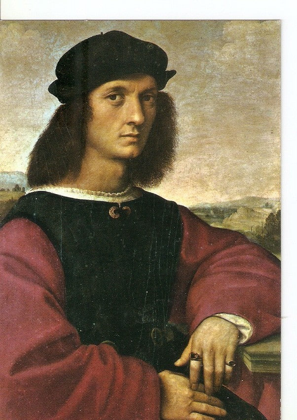 Postal 035335 : Firenze - Galleria Pitti. Raffaello. Angelo Doni