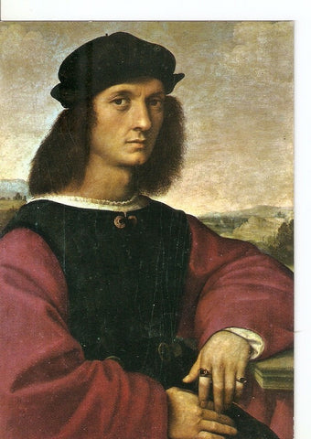 Postal 035335 : Firenze - Galleria Pitti. Raffaello. Angelo Doni