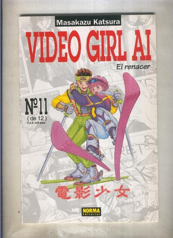 Video Girl Ai numero 11 (numerado 3 en trasera)
