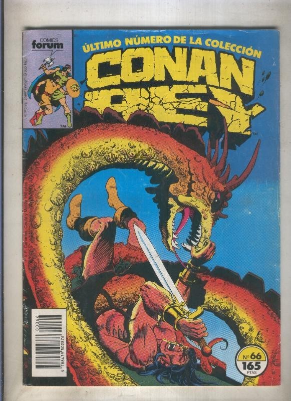 Conan Rey numero 66 (numerado 1 en trasera)