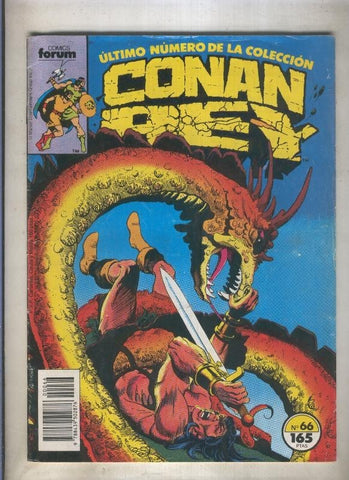 Conan Rey numero 66 (numerado 1 en trasera)