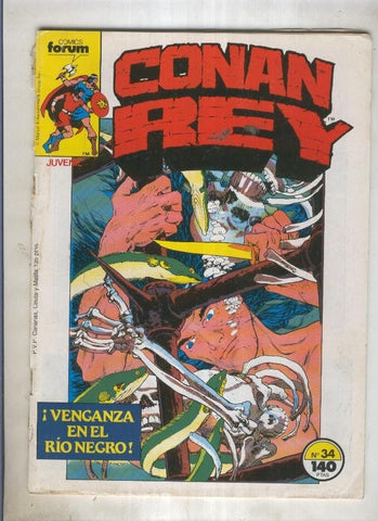 Conan Rey numero 34 (numerado 2 en trasera)