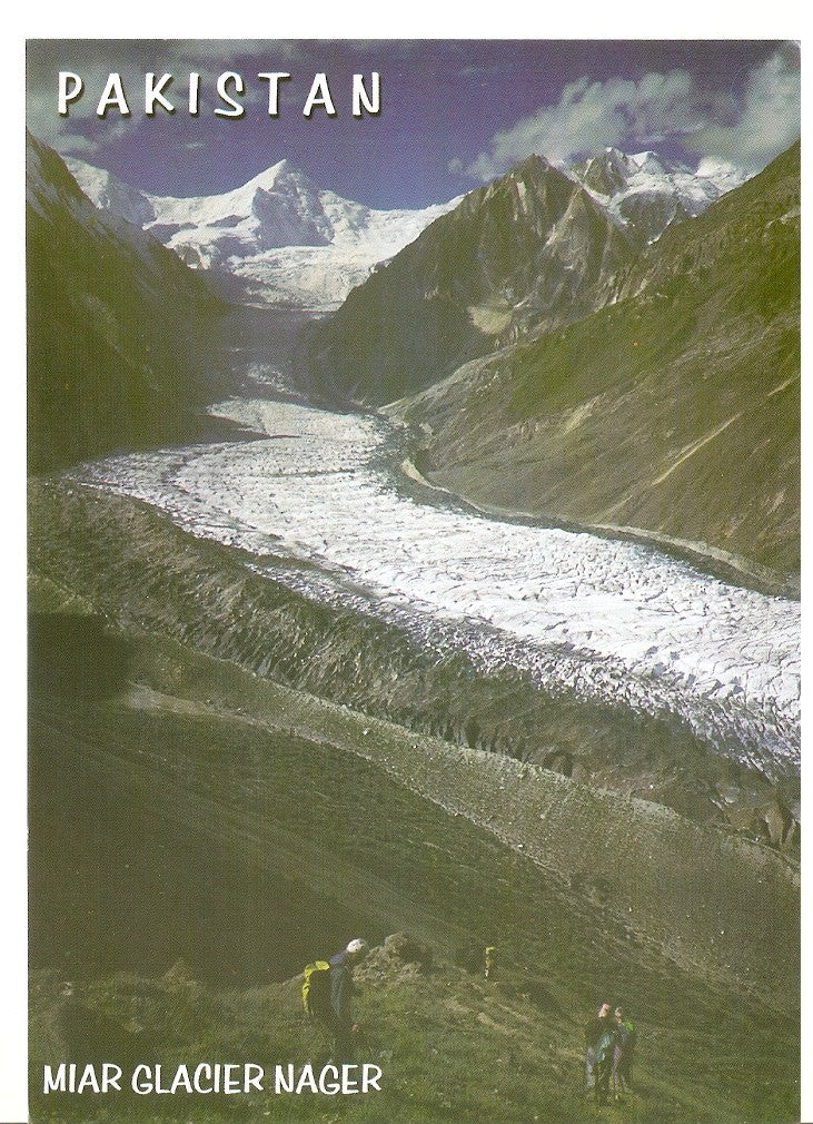 Postal 046740 : Pakistan. Miar Glacier Nager