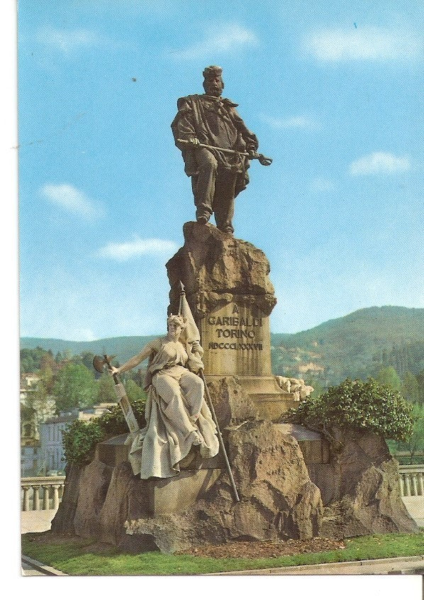 Postal 033463 : Torino. Monumento a Garibaldi