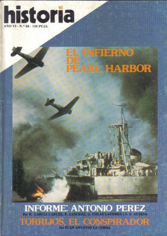 Historia 16 numero 068: El infierno de Pearl Harbor