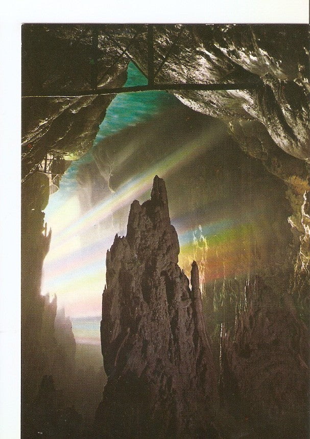 Postal 027855 : Monasterio de Piedra (Zaragoza). Gruta de la Cola del Caballo