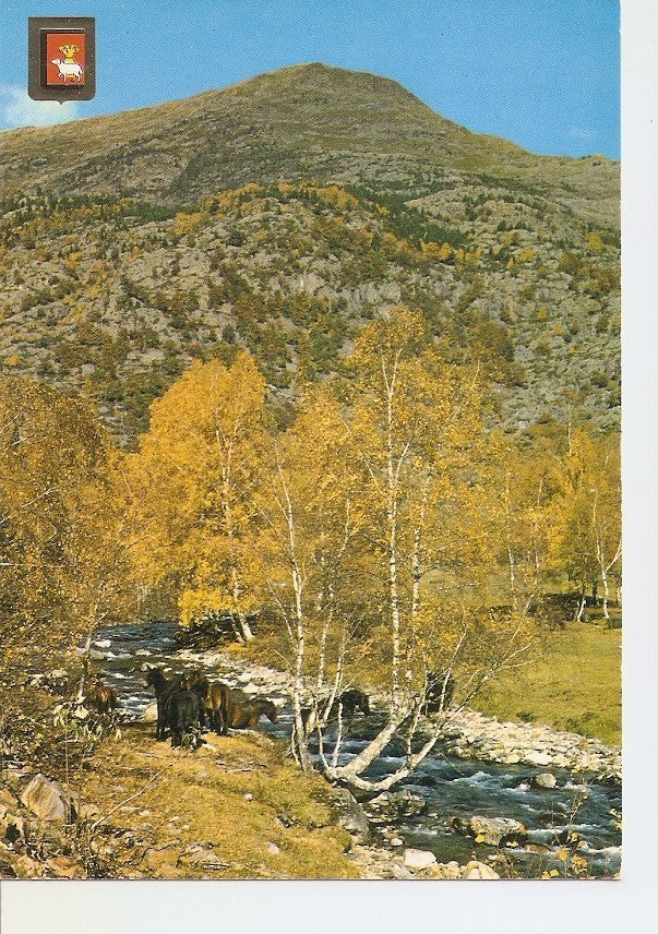 Postal 034056 : Pirineu Catale (Lleida). El Pallars. Vall Ferrera. Paisatge