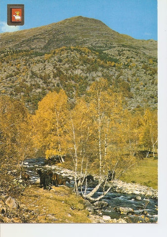 Postal 034056 : Pirineu Catale (Lleida). El Pallars. Vall Ferrera. Paisatge
