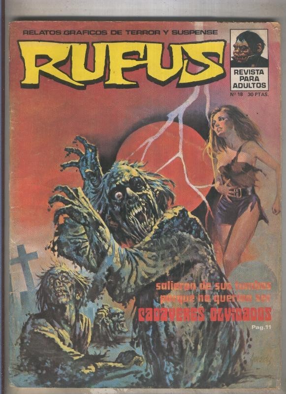 Rufus numero 18 (numerado 1 en trasera)
