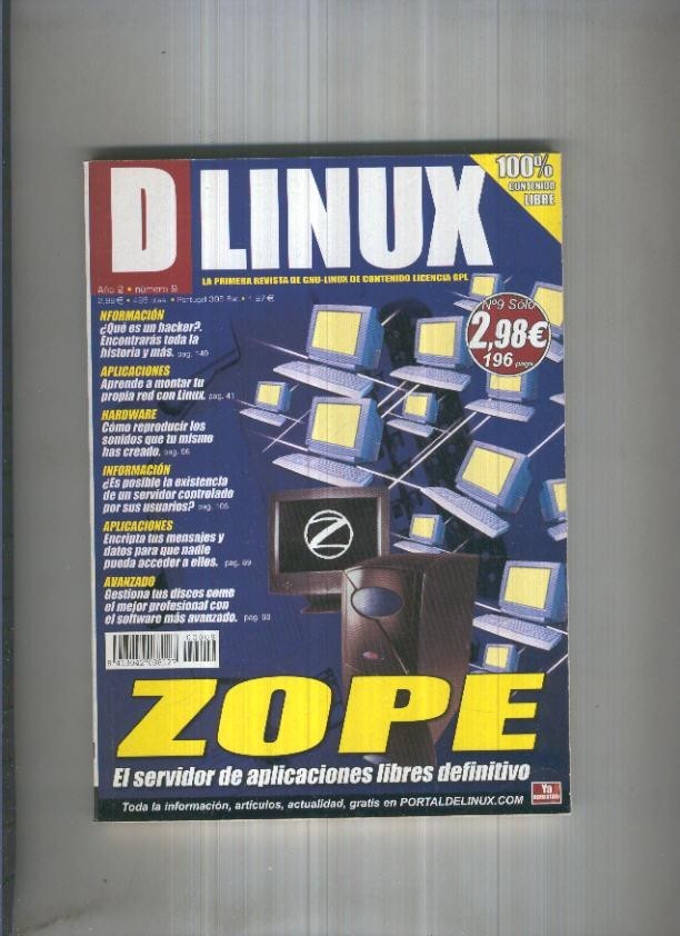 REVISTA DLINUX, Año 01 Numero 09: ZOPE- El servidor definitivo