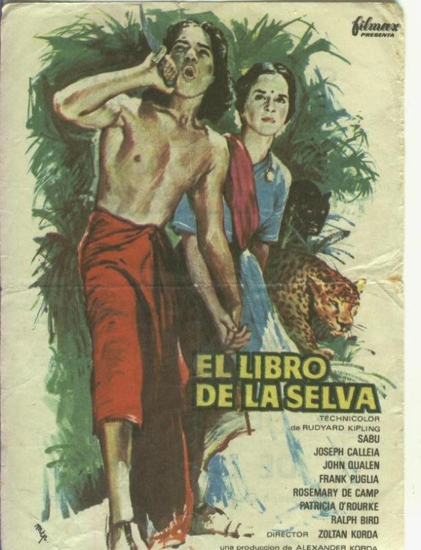 Programas de Cine: el libro de la selva