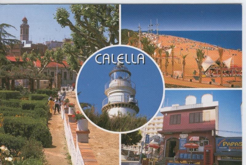 Postal 6790: Calella: vistas generales