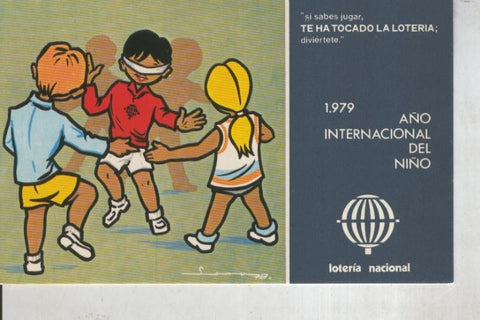 Postal 011051: Loteria Nacional: 1979 año internacional del niño