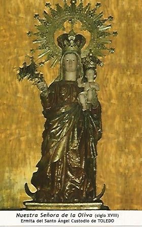 POSTAL 54631: Nuestra Señora de la Oliva (siglo XVIII). Toledo