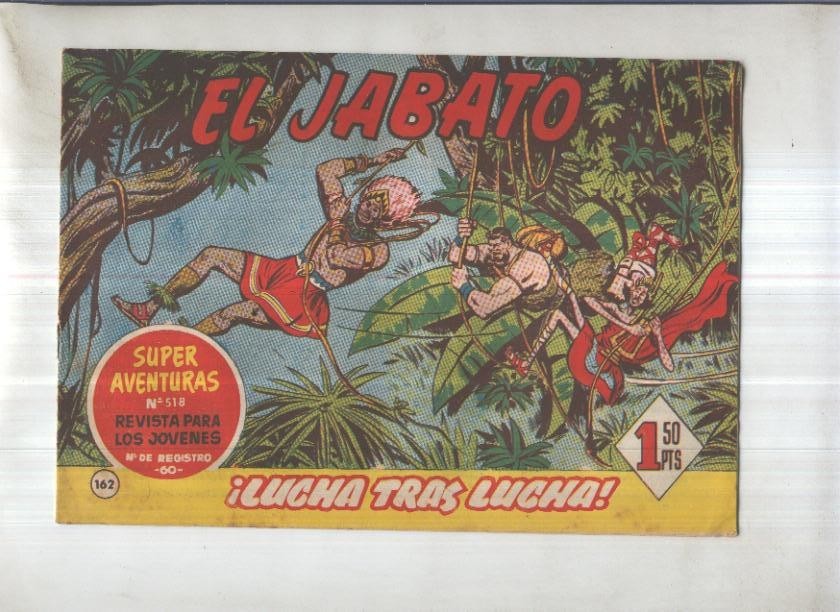 Bruguera: El Jabato numero 162: Lucha tras lucha