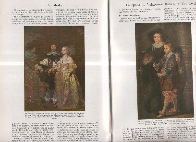 La epoca de Velazquez, Rubens y Van Dyck