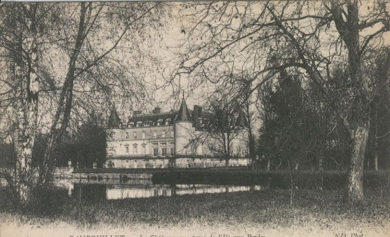 Postal castillos numero 096: Chateau de Rambouillet