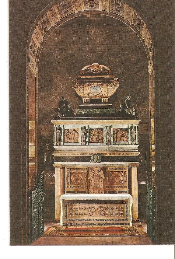 Postal 035090 : Segovia. Iglesia de los Carmelitas Descalzos. Sepulcro de San Juan de la Cruz