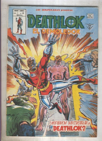 LOS INSUPERABLES numero 30: DEATHLOK (numerado 05 en contraportada)
