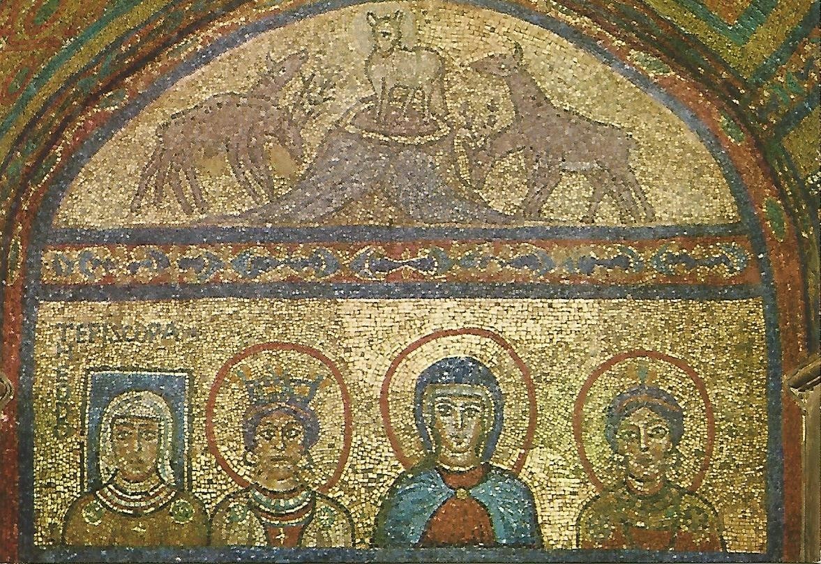 Postal 50232: ROMA - Mosaico de la Iglesia de San Prassede