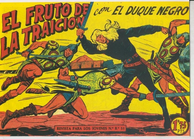 El Duque Negro facsimil numero 39: El fruto de la traicion